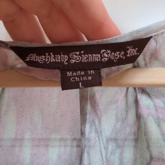 Sleeveless Print Top - Picture 4 of 5